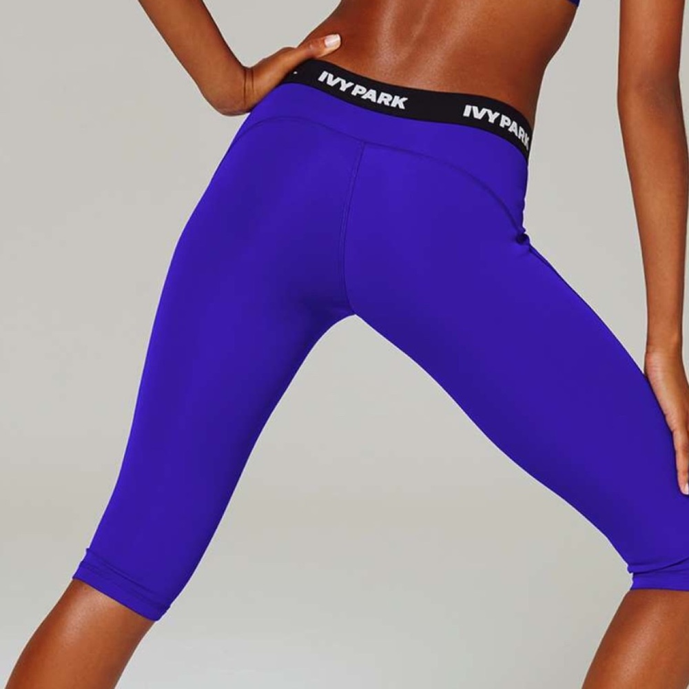 IVY PARK Cobalt Blue Yoga Pants
